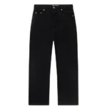 Corduroy Baggy Pants Black