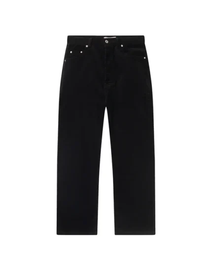 Corduroy Baggy Pants Black