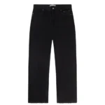Washed Denim Jeans Black STANDARD