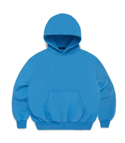 Blank Hoodie Sky Blue
