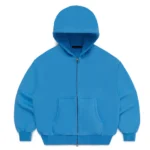 Blank Zip Up Sky Blue