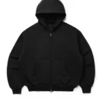 Blank Zip Up Black