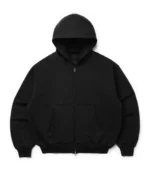 Blank Zip Up Black