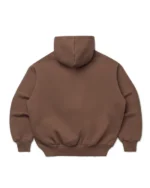 Blank Hoodie Brown - Image 2