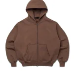 Blank Zip Up Brown