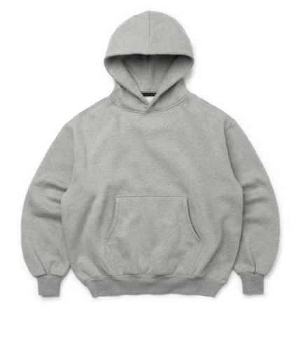 Blank Hoodie Heather Grey