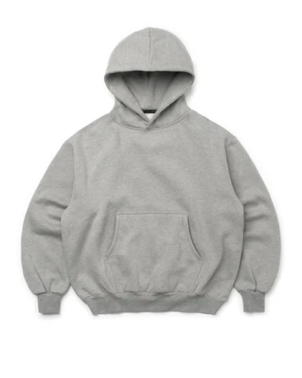 Blank Hoodie Heather Grey