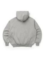 Blank Hoodie Heather Grey - Image 2