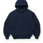 Blank Zip Up Navy