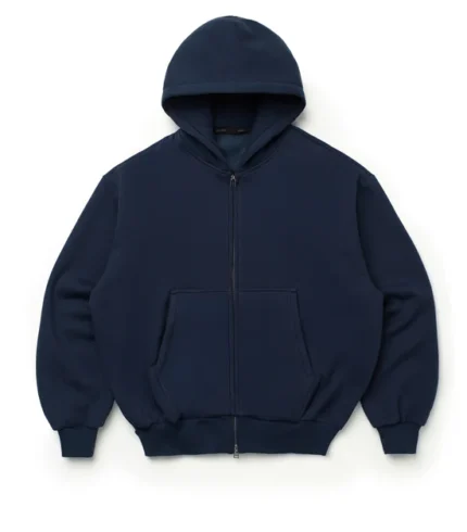 Blank Zip Up Navy