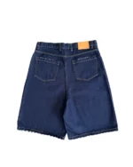 Washed Denim Jorts Indigo - Image 2