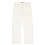 Washed Denim Jeans Ivory STANDARD