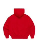 Blank Hoodie Red - Image 2