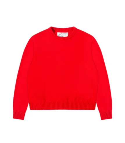 Knitted Sweater Red