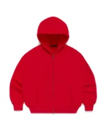 Blank Zip Up Red