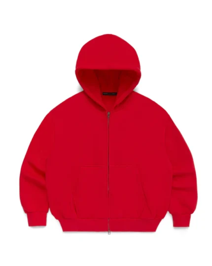 Blank Zip Up Red