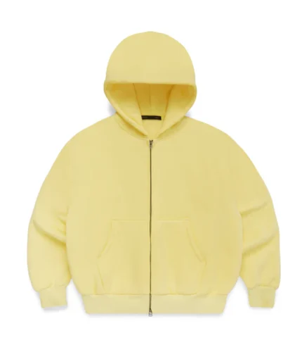 Blank Zip Up Yellow