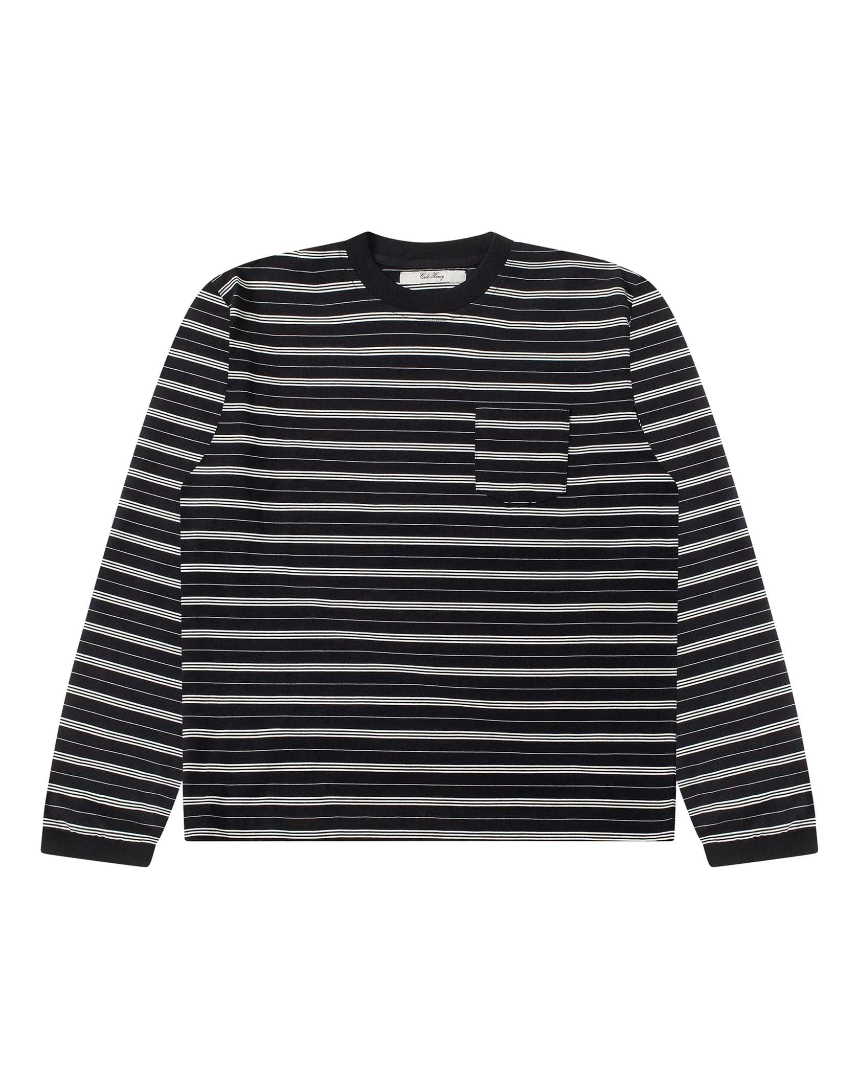 Striped Long Sleeve Black Striped Long Sleeve Black