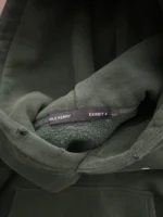 Cole Henry Green "Exhibit A" Distressed Hoodie