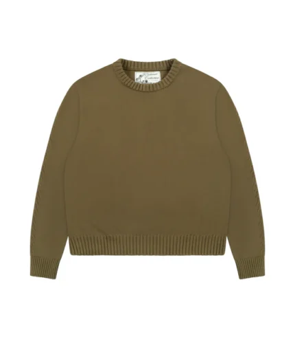 Knitted Sweater Olive