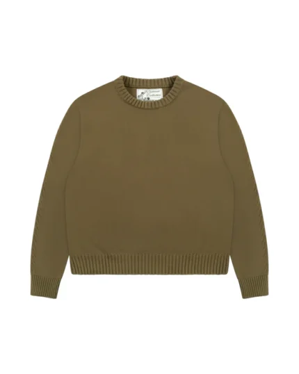 Knitted Sweater Olive