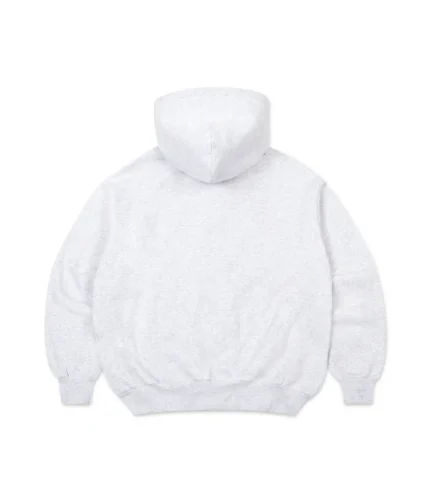 Blank Hoodie Heather White