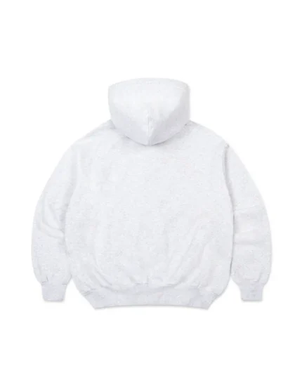 Blank Hoodie Heather White