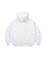 Blank Zip Up Heather White