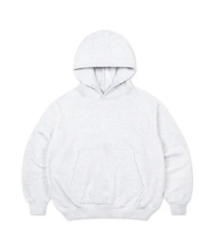 Blank Hoodie Heather White