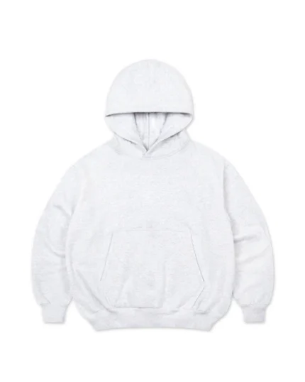 Blank Hoodie Heather White