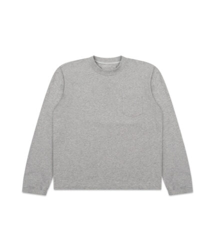 Blank Long Sleeve Heather Grey