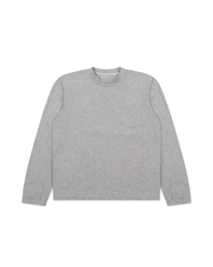 Blank Long Sleeve Heather Grey