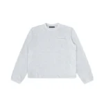 Blank Long Sleeve Heather White