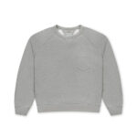 Pocket Crewneck Heather Grey