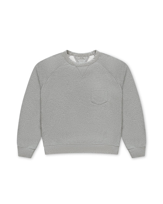 Pocket Crewneck Heather Grey Pocket Crewneck Heather Grey