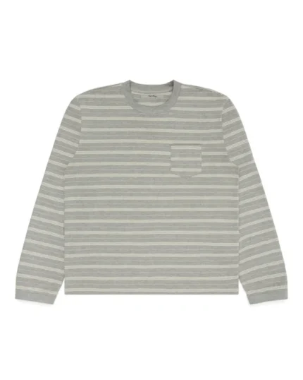 Cole Henry Striped Long Sleeve Grey